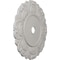 Ekena Millwork Angel Ceiling Medallion (Canopies up to 15 3/4"), 32 1/4"OD x 3 5/8"ID x 1 1/8"P, Ultra Pure White CM32ANUWF - alternate 5